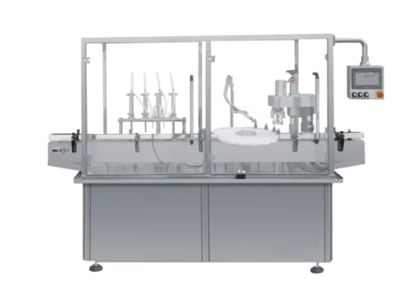SINOPEK SGGZ-8 2 Heads Capping Filling Machine Oral Liquid Bottle, Metal Plastic Screw Cap Filling and Capping Machine