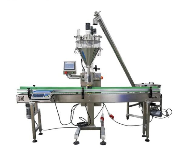 Powder Filling Machine Auger Filler For Egg Milk Sugar - Sinopek